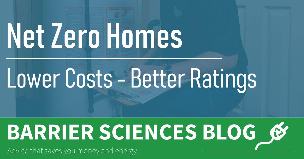 Net Zero Homes Low Operational Costs and a Strong EnerGuide Rating