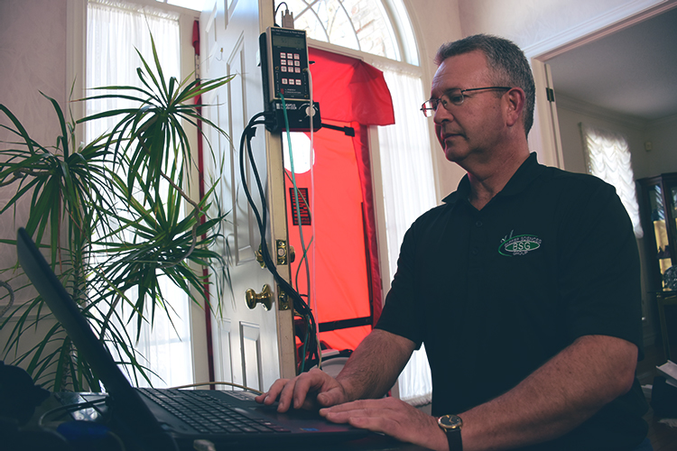 Blower Door Test