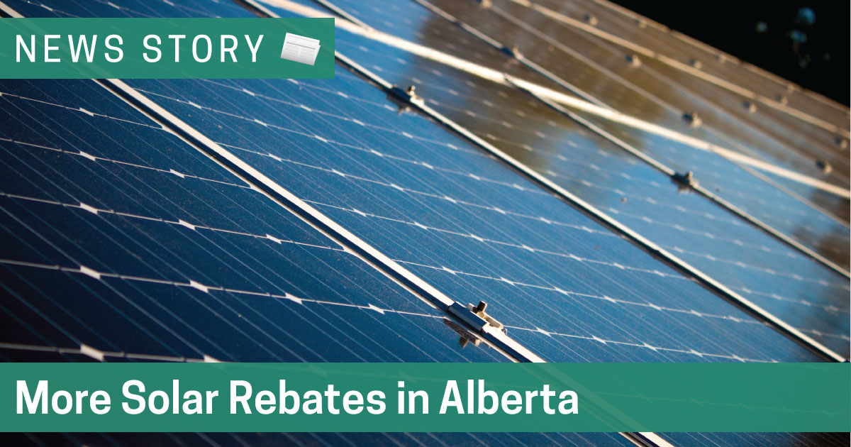 Solar Energy Rebates Alberta